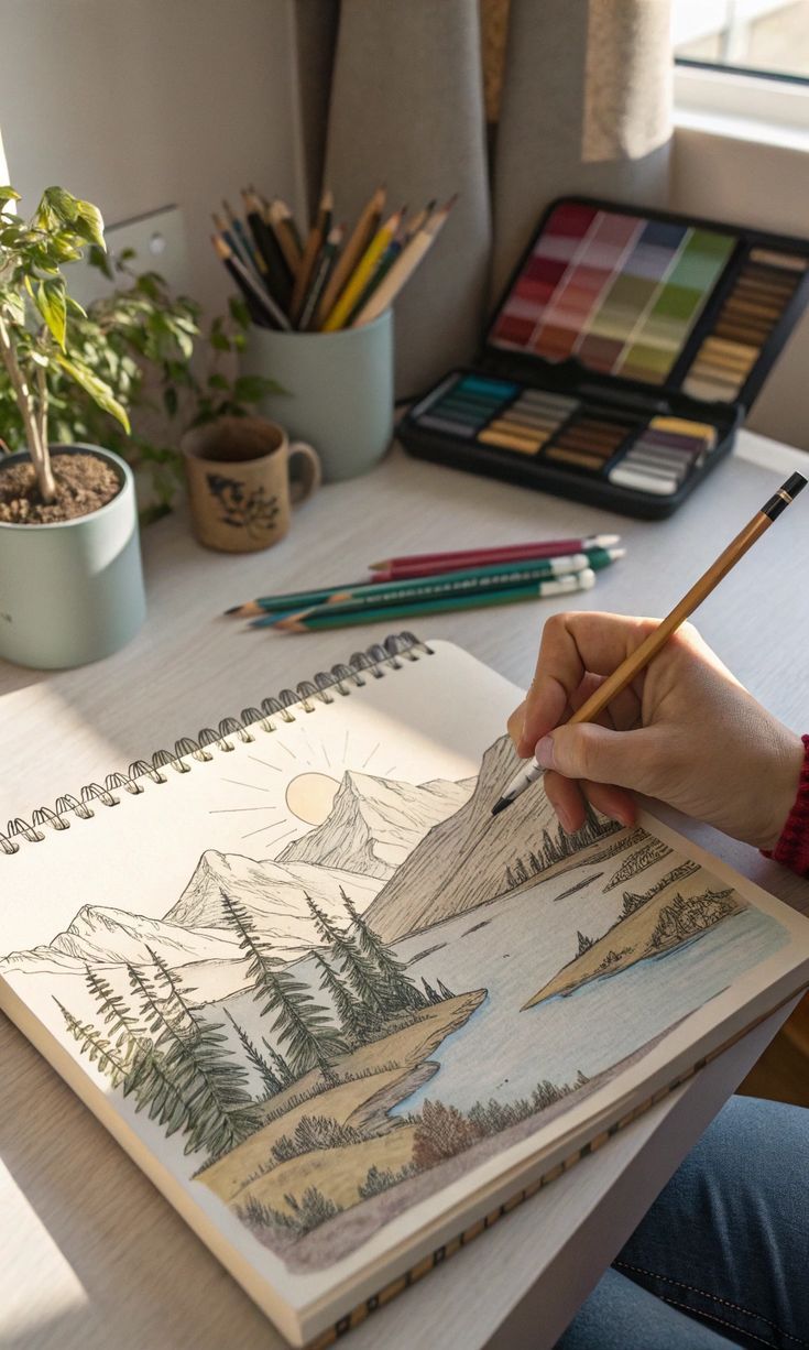 Nature Sketching – Turning Imagination into Art